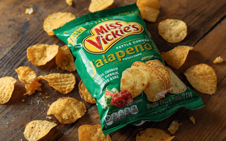 Miss Vickie's Jalapeño Kettle Cooked Potato Chips
