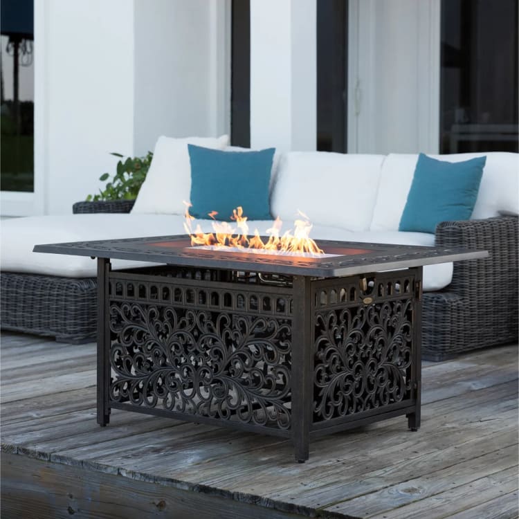 Outdoor Fire Pit Table