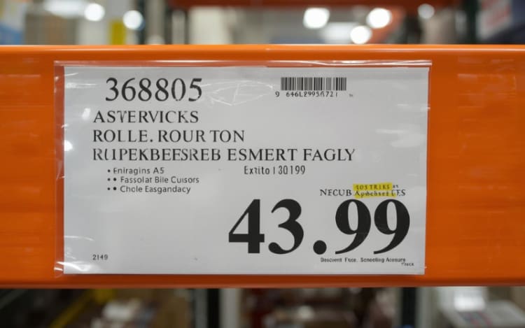 The Asterisk on Price Tags Means It's Gone For Good
