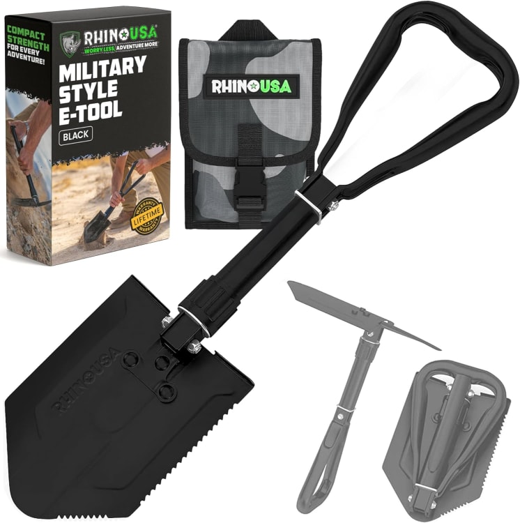 Folding Survival Shovel