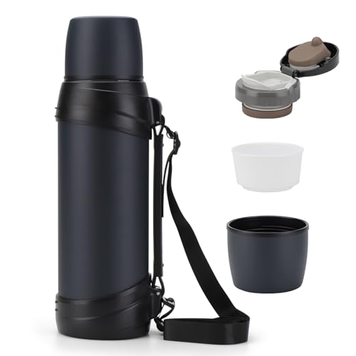 Huge Travel Thermoses Stainless Steel 84oz