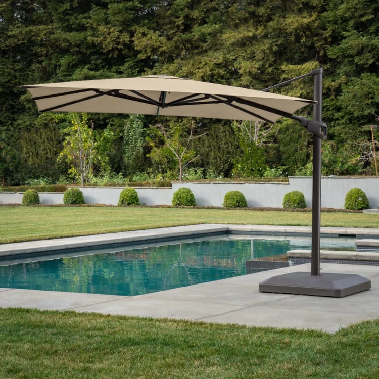 Sunvilla 10-Foot LED Cantilever Umbrella