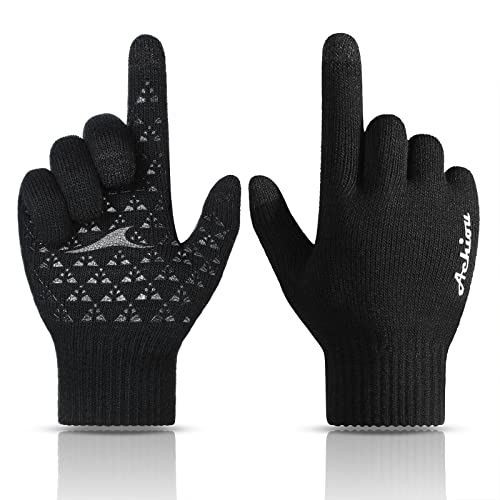 Achiou Winter Soft Knit Gloves