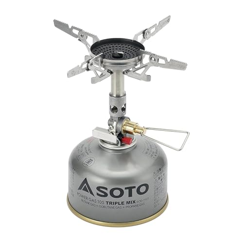 SOTO WindMaster Canister Stove with 4Flex for Windy Weather
