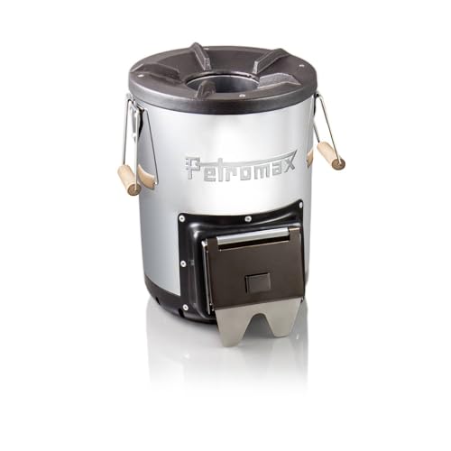Petromax Rocket Compact Outdoor Stove with Cast Iron Cooking Surface