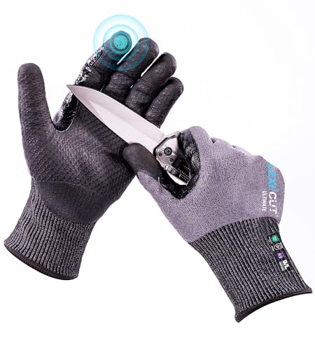 JDL ANSI A9 Highest Level Cut-Resistant Work Gloves
