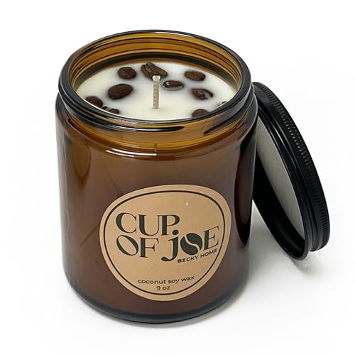 Becky Home 9 oz Coffee Scented Candle