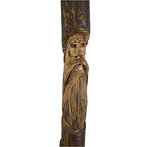 Mountain Man Walking Stick, Dark Wood Walking Stick 60