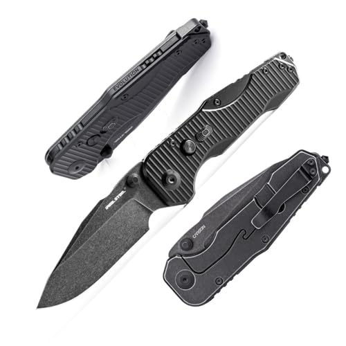REALSTEEL Evolution Ironclad Folding Pocket Knife,3.8