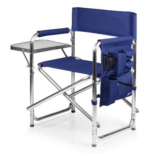 PICNIC TIME Sports Chair with Side Table and Armrest Caddy