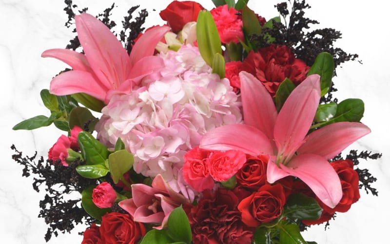 Passion Vase Arrangement