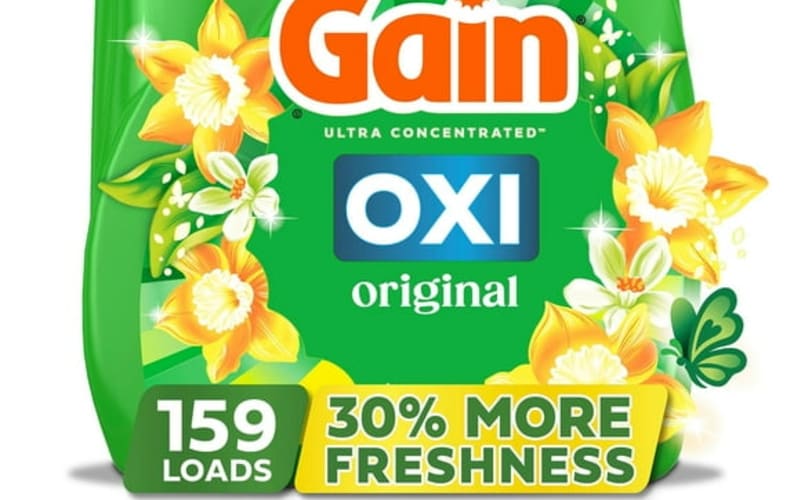 Gain + Oxi Liquid Laundry Detergent, Original, 159 Loads, 170 fl. oz.