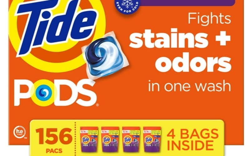 Tide PODS Laundry Detergent Pacs, Spring Meadow, 156 ct.
