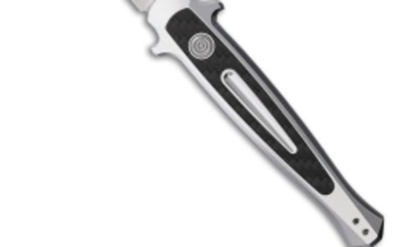 Kershaw Launch 8 Stiletto Automatic Knife Raw Aluminum (3.5