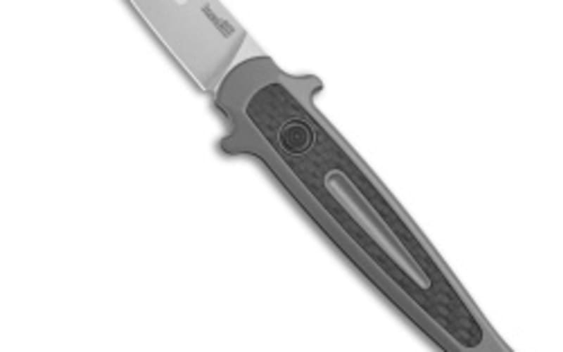 Kershaw Launch 8 Stiletto Automatic Knife Gray/CF (3.5