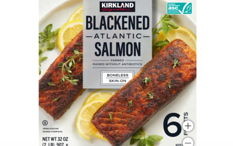 Kirkland Signature Atlantic Blackened Salmon
