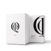 QOT parfume (Wingwoman), mat hvid æske med fedt sort logo, 50 ml, to æsker vist sammen