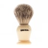 Gents Shaving Brush Pure Badger Ivory
