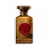 Parfum, Anfas (ligne ISHQ), flacon doré avec emblème rouge, bouchon orné, taille extrait, pas d'articles complémentaires.