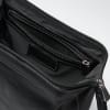 Benjamin Barber Black Leather Toilet Bag