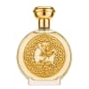 Parfume flaske, Boadicea the Victorious (Andraste), rund glas med gyldent udsmykket design, 100 ml kapacitet.