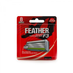 Feather F3 partaterä 8 kpl