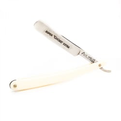 Thiers-Issard Sabatier partaveitsi Super Gnome valkoinen muovi