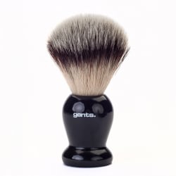 Gents Shaving Brush with Synthetic Hair Ebony