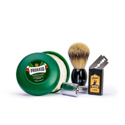 Det første barbersettet