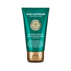 Raw Naturals Crushed Apricot Face & Beard Scrub 75 ml