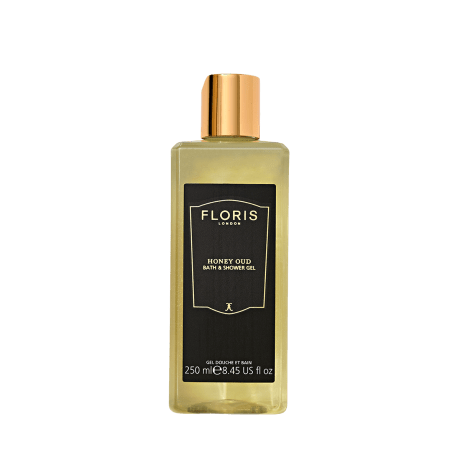 Floris honey oud, Moisturising Bath & shower gel, 250ml 250ml