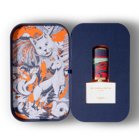 Floraiku Shadow Box One Umbrella For Two