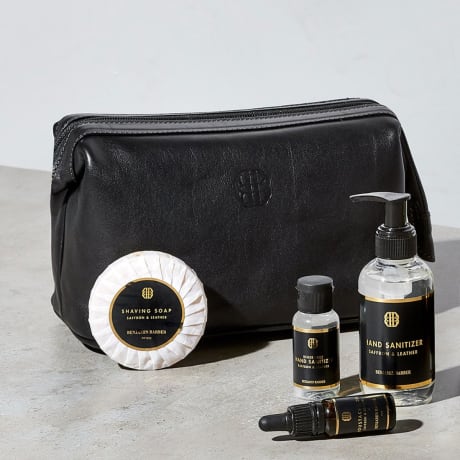 Benjamin Barber Saffron & Leather Shaving Soap