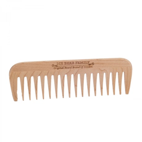 Mr Bear Skäggkam Trä