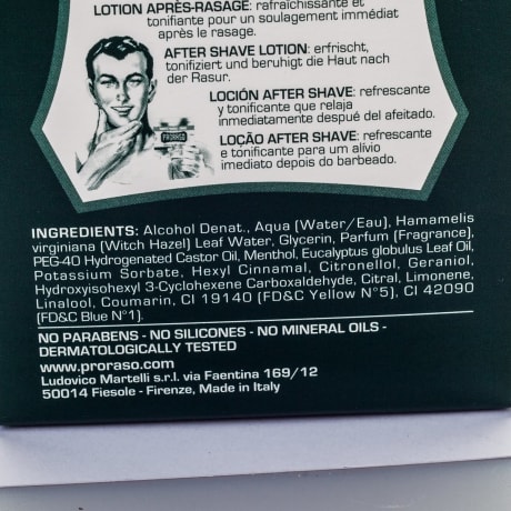 Proraso After Shave Lotion Refreshing Eucalyptus