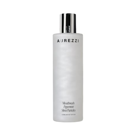 Aurezzi Mouthwash Peppermint Silver Particles