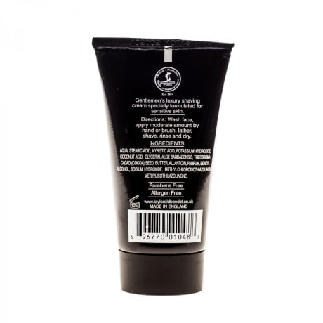 Taylor of Old Bond Street Jermyn Street Collection Shaving Cream for Sensitive Skin Tube