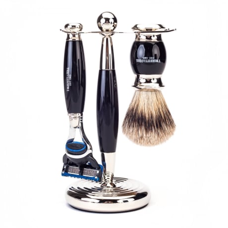 Truefitt & Hill Edwardian Shaving Set - Ebony_fs