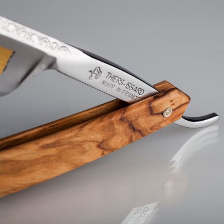 Thiers-Issard Sabatier Razor Olivewood Bird Bijou De France