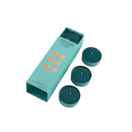 Ginori 1735 LDCD Tea Light Scented Candles Purple Hill 6x48g