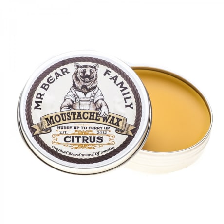 Mr Bear Mustaschvax Citrus