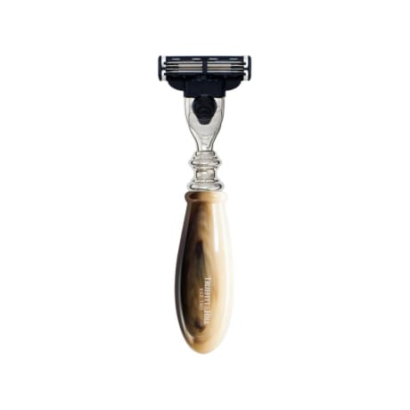Truefitt & Hill Regency Mach3 Razor - Horn