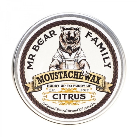 Mr Bear Mustaschvax Citrus