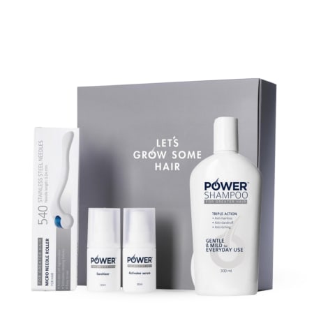 hair growth kit + schampo