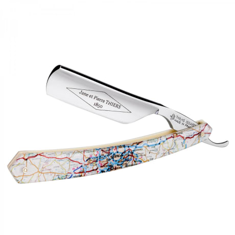 Thiers-Issard Sabatier Razor Map of France