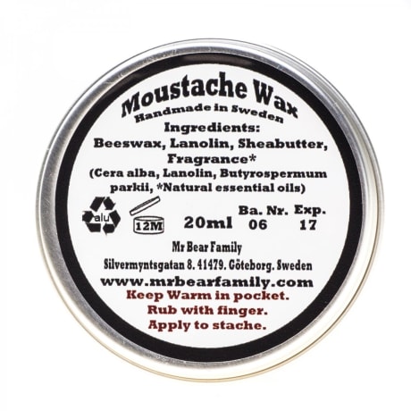 Mr Bear Mustaschvax Citrus