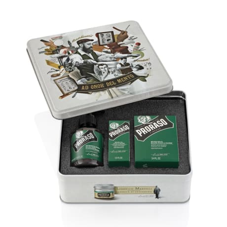 Proraso Metal Box Beard Care - Refreshing
