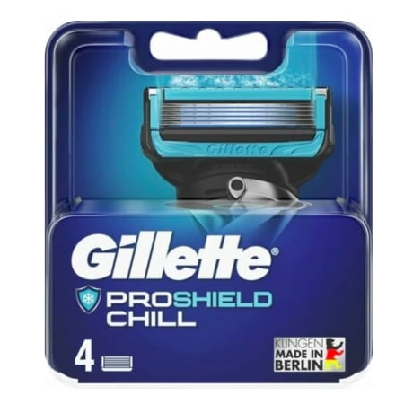 Gillette ProShield Chill Razor Blades - 4 pack