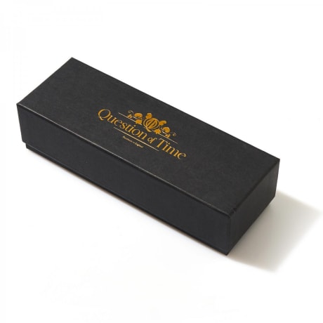 Question Of Time Rectangular Dark Horn Shoe Brush