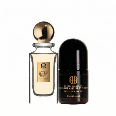 Benjamin Barber Saffron & Leather Fragrance Duo